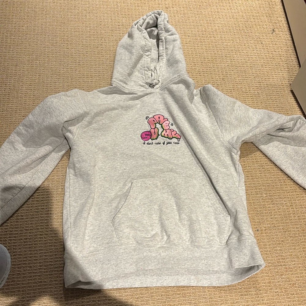 Supreme I don’t care If you care hoodie